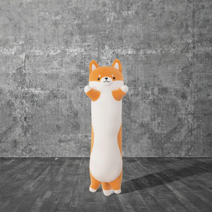 DADONG Shiba Inu Anime Corgi Kawaii Peluche de Animal de Peluche, Almohada Suave de Perro con Relleno de Algodón PP, 11-30 cm - Product Image 3