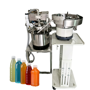 Petite machine automatique de remplissage et de bouchage de gelée et d'<span class=keywords><strong>eau</strong></span> pour bureau, machine de remplissage de bouteilles <span class=keywords><strong>en</strong></span> verre pour boissons, remplisseuse et scelleuse - Product Image 1