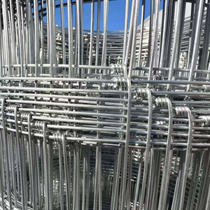 High Quality Temporary Fence Panel <b>Solutions</b> Cattle Fence Panel Rolls Woven Mesh Galvanized Farm Fence - Product Image 1