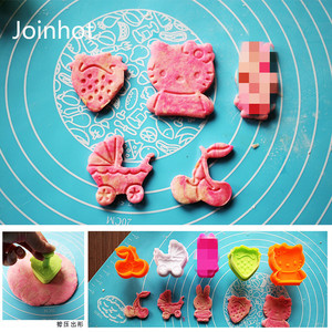 3D Spring <b>Cookie</b> Cutters Cartoon Shape ABS Food Grade Cake Mold 36 Styles DIY Baking <b>Tools</b> - Product Image 5