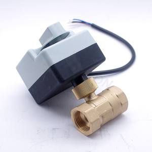 Válvula de Bola Eléctrica de Acero Inoxidable 304 Shinler, Válvula de Latón de Paso Completo para Suministro de Agua, Tres Líneas, Dos Controles, Cierre Manual de Gas - Product Image 4