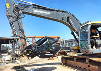 Cisaille hydraulique à double cylindre RIBETTER pour excavatrice, outil de démolition pour la coupe des barres d'acier et des métaux