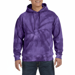 Meilleure Vente : Sweat-shirts à Capuche Tie-Dye Personnalisables pour Hommes, 100% Coton, Respirants, Séchage Rapide, Durables, Écologiques, Doux avec Poche - Product Image 1