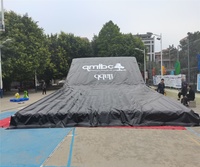 Tapis gonflable de saut à air personnalisé, pour sport extrême, BMX, FMX, ski, fraise freestyle, rampe, chargement rapide