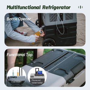 Enx42 Groothandelsprijs Alpicool Zonne-Energie Camping Koelkast Vriezer Ac Dc 12V Compressor Auto Koelkast Glijbaan <span class=keywords><strong>3</strong></span> <span class=keywords><strong>Way</strong></span> Camping Koelkast - Product Image 5