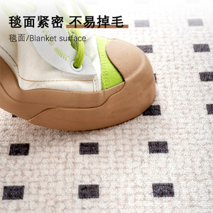 Paillasson de style rétro américain, rectangulaire, de haute qualité, pour l'intérieur, avec motif paysager - Product Image 2