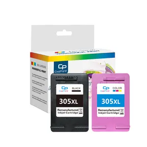 Civoprint 잉크 카트리지 305 XL 멀티 팩 원래 305 305XL 잉크 카트리지 HP DeskJet Plus 시리즈 3YM62AE 용 재제조