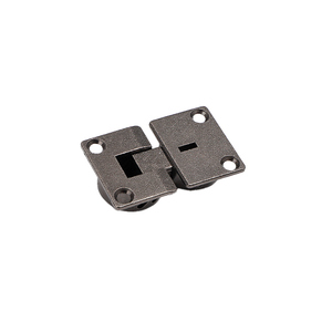 Bisagras ocultas dobles cuadradas planas para puertas pequeñas, herrajes minimalistas para gabinetes - Product Image 5