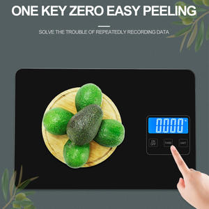 Petite balance de cuisine pour la remise en forme, la salade, les aliments, modèle en verre facile à nettoyer pour une utilisation en voiture - Vente en gros - Product Image 5