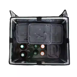 Sac d'emballage chaud étanche de grande capacité avec logo personnalisé Boîte d'isolation pour moto Sac de pique-nique glacière pour <span class=keywords><strong>livraison</strong></span> de <span class=keywords><strong>fast</strong></span>-<span class=keywords><strong>food</strong></span> et pizza - Product Image 1
