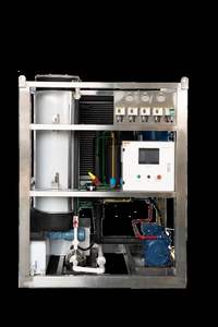 Hine de fabrication de glace de tube industriel refroidi par air de 1 tonne de programme de Siemens de compresseur NES-1TT Copeland - Product Image 6