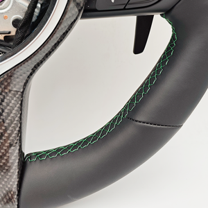 พวงมาลัยคาร์บอนไฟเบอร์สีเขียว รุ่น M Sport สำหรับ BMW F01 F07 F10 F15 F16 F20 F21 F22 F25 F26 F30 F32 F33 F36 M3 F80 - Product Image 6