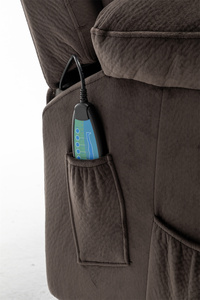 Manufacturer Feather Fabric Lifting Recliners <strong>Chair</strong> <strong>Relax</strong> Sofa <strong>Chair</strong> Power Electric Reclining with Cup Holder for Elderly Office - Product Image 4