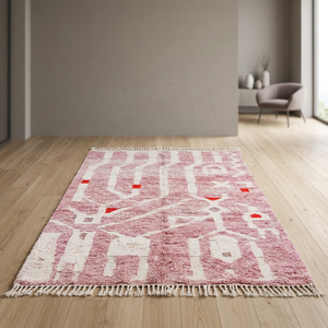 Alfombra Beni Ourian Marroquí de Diseño - Product Image 4