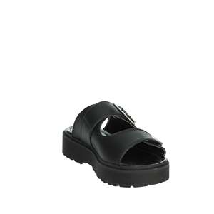 Sandalias de Plataforma de Cuero Negro Cult Girls' Slipper T-273 - Product Image 5