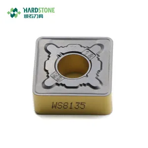 SNMG120412-GR WS8135 Praça Carbide CNC Máquina Ferramenta de Tornear Indexável Insere SNMG hardstone pastilha de metal duro