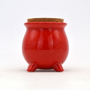 Personalizzare il contenitore di conservazione degli alimenti di colore contenitore di ceramica creativo contenitore di ceramica all'ingrosso calderone barattolo da cucina - Product Image 6