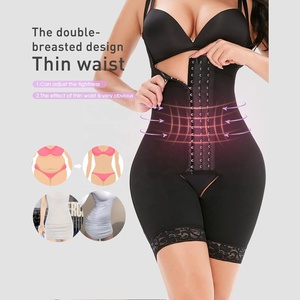 Body entrejambe ouvert sous-vêtements contrôle du ventre culotte sans couture bout à bout - Product Image 3