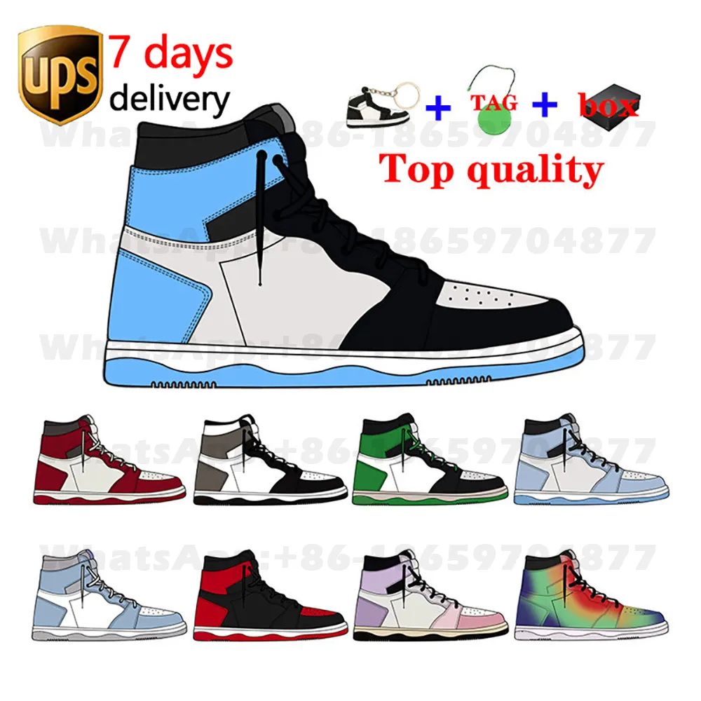 Hot selling brand Retro 1 high basketball 1:1 shoes Fashion style outdoor running shoes LOW OG Jordaneliedlys 1 AJ1