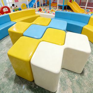 Y150 Tabouret cube <span class=keywords><strong>en</strong></span> FRP personnalisé pour mobilier public, siège extérieur durable pour jardin, patio, événements commerciaux, banc toutes saisons - Product Image 6