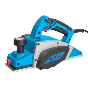 FIXTEC 550W elettrico legno pialla 82mm Base alluminio elettrico pialla macchina per la lavorazione del legno