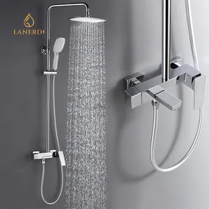 Bath Brass Shower Shower Faucet Set Mixer Griferia
