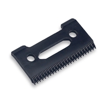 Accessoires pour tondeuse à cheveux électrique, ensemble de tête en acier inoxydable noir, 2 trous de remplacement, lame de rasoir