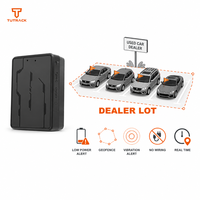 Traceur GPS sans fil 4G LTE portable pour concessionnaires de voitures d'occasion avec géolocalisation, alerte de vibration et faible consommation d'énergie, suivi en temps réel sans câblage