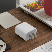 Chargeur rapide USB Type-C HYT-PD20WC 20W PD/QC3.0 5V3A avec protection OTP pour téléphones mobiles et montres connectées