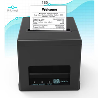 Imprimante thermique intégrée ZJIANG 80 mm pour borne libre-service, avec découpe automatique de reçus, billets et factures