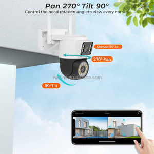 Caméra de surveillance extérieure Wi-Fi haute définition étanche avec vision nocturne et accès à distance pour piscine de toit d'hôtel Wistino - Product Image 6