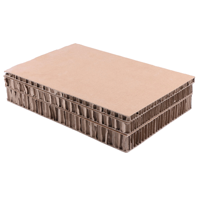 Panneau en nid d'abeille en papier kraft recyclé écologique Ngoc Anh Vietnam pour le refroidissement et la réduction de la température intérieure 1200x2400mm