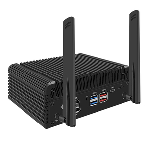 6 Lan công nghiệp Mini PC 12th I7 1265u/i5 1235u/i3 1215u <span class=keywords><strong>DDR4</strong></span> 2 * NVMe 1 * SATA 6 * i226-V 2.5g nics 3x4k @ 60Hz UHD Máy tính để bàn di động - Product Image 4