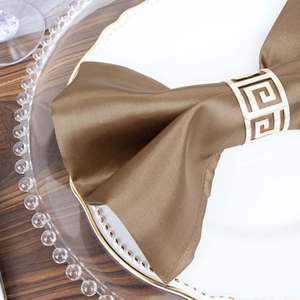 Satin Dinner Napkin with Hemmed Edge from a Supplier for Hotel Restaurant Resort and Hospitality Buyers - Product Image 1