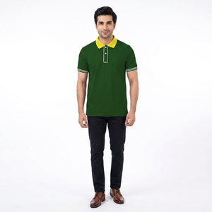 Polo para hombre Ellis, logotipo personalizado, Piqué de alta calidad, 50% Algodón, 50% poliéster, 220 GSM, estilo informal, diseño de tamaño, más vendido - Product Image 1