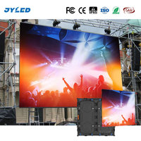 Écran LED d'extérieur P10 étanche pour location, mur LED 960x960mm pour cabine DJ, festival, affichage publicitaire