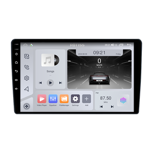 Monitor per Auto ROTISS da 9 Pollici con Android 15, DSP, Touchscreen, GPS, 2GB RAM, 32GB Memoria, Schermo Android Auto Carplay - Product Image 1