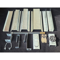 Système de faux plafond galvanisé Accessoires pour panneaux de gypse Angles de mur en métal