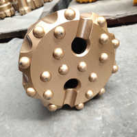 KY 6 pouces CONCAVE BIT FLAT FACE DTH outil de forage forage de puits d'eau ou minerai minier Rock Drill Industries puits d'eau
