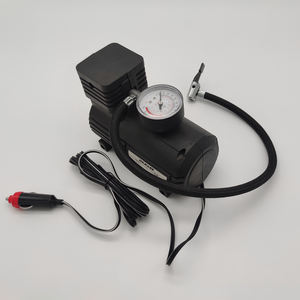 पोर्टेबल पदोन्नति छोटे मिनी डीसी 12 वोल्ट इलेक्ट्रिक कार टायर inflator पंप हवा कंप्रेसर के साथ टायर गेज - Product Image 1