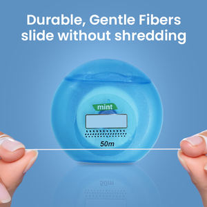 Bâtonnets de soie dentaire portables jetables à la menthe pour l'hygiène buccale en voyage - Product Image 3