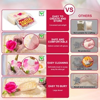 500g de cristaux de gel de silice réutilisables pour sécher les fleurs, déshydratant à séchage rapide pour conserver les fleurs fraîches