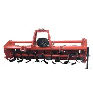 Tractor mounted machine large medium size rotary tiller and cultivator, farm implement rotary tiller for sale