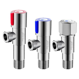 304 Stainless Steel Angle Valve 1/2 In High Flow Water Heater Toilet Stop Valve Household Use - Product Image 4