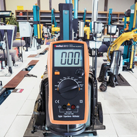 Pengukur kapasitansi Digital 6013 RuoShui rentang Manual 2000 hitungan 20000uF LCR Meter penguji kapasitor Multimeter