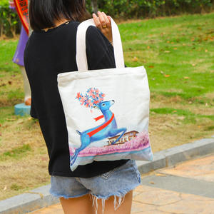 阿里巴巴网购环保棉帆布袋小企业包装袋 - Product Image 3