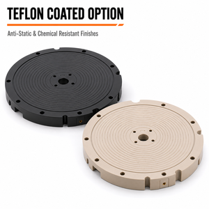 Placa de Succión al Vacío para Obleas de Semiconductores PEEK, Mecanizada por CNC, Fabricación OEM - Product Image 4