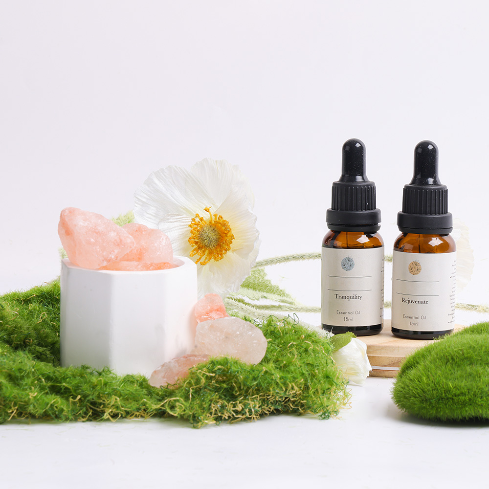 Private Label Aroma Stone Diffuser Crystals Bulk OEM Essential Oils 4