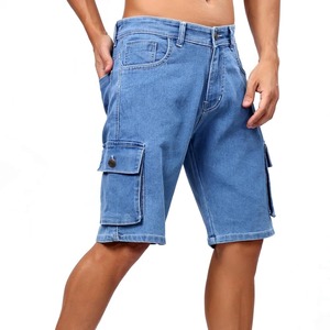 Pantalones Cortos de Mezclilla para Hombre en Oferta, con Bolsillos Laterales y Diseño Único, para Usar en Días de Verano, Pantalones Cortos de Mezclilla de Alta Calidad - Product Image 3