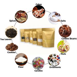 Bolsa de café con válvula de desgasificación multiusos 100G 250G 500G 1KG respetuosa con el medio ambiente al por mayor, bolsas de café al por menor de <span class=keywords><strong>supermercado</strong></span> - Product Image 6